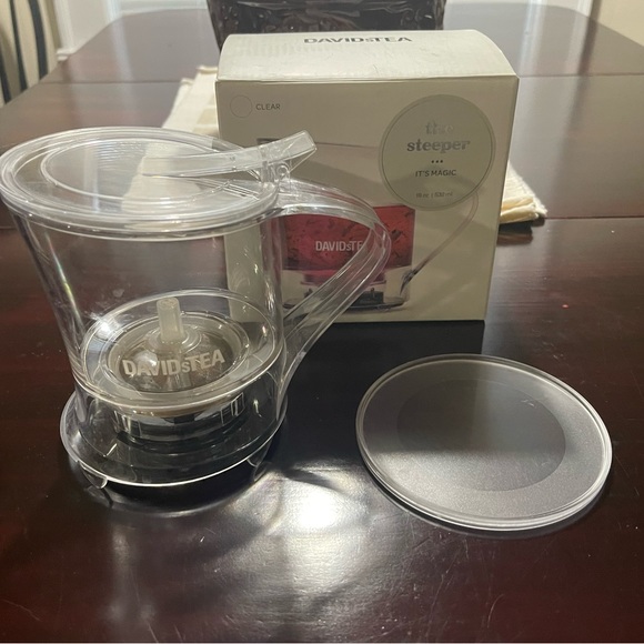 David’s Tea The Steeper Clear 18floz - Picture 2 of 16